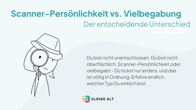 Das sind die Unterschiede zwischen Scanner und Vielbegabten.