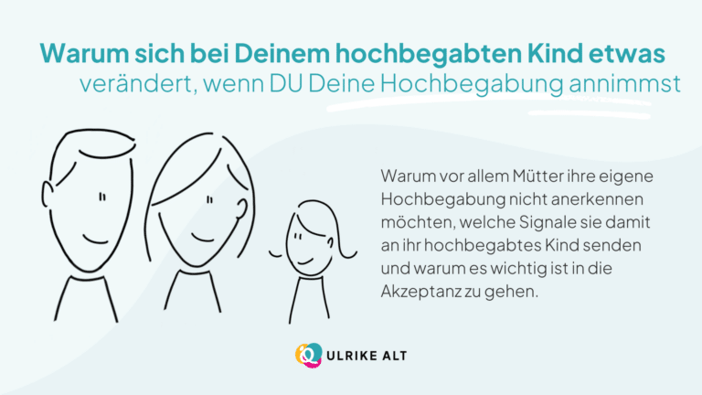 Eigene Hochbegabung erkennen.