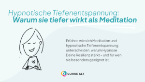 Was ist der Unterschied von Meditation und Hypnose?