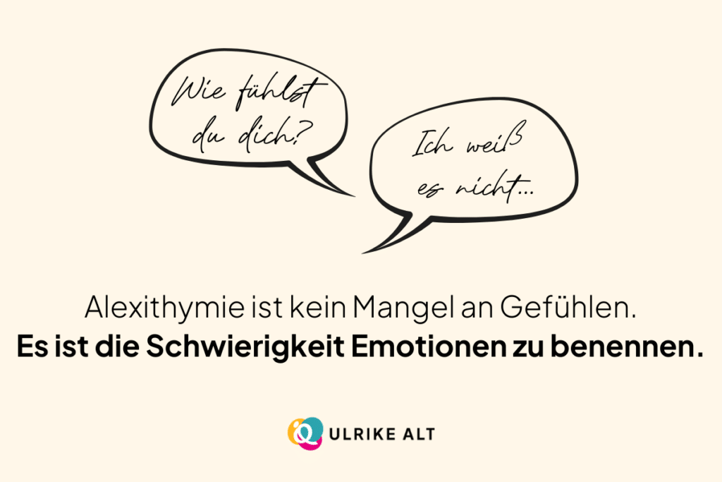 Emotionen benennen.