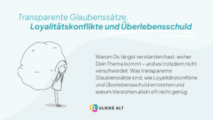 Was sind transparente Glaubenssätze?
