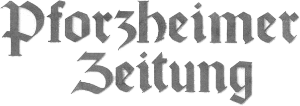 Pforzheimer_Zeitung_sw